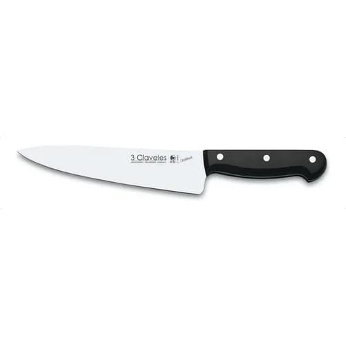 Cuchillo Cocinero 3 Claveles Uniblock Acero Inoxidable 20 Cm — imagen 1 de 6