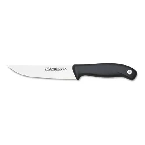 Cuchillo De Cocina 3 Claveles Evo 13,5 Cm Acero Inoxidable Negro — imagen 2 de 8