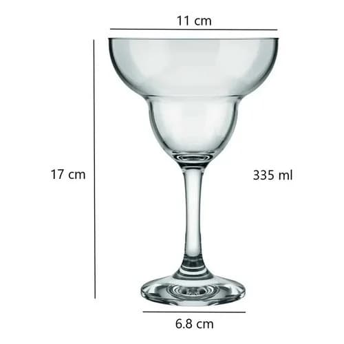 Copas Margarita Cocktail Nadir Vidrio 335 Ml Set X6 — imagen 5 de 12