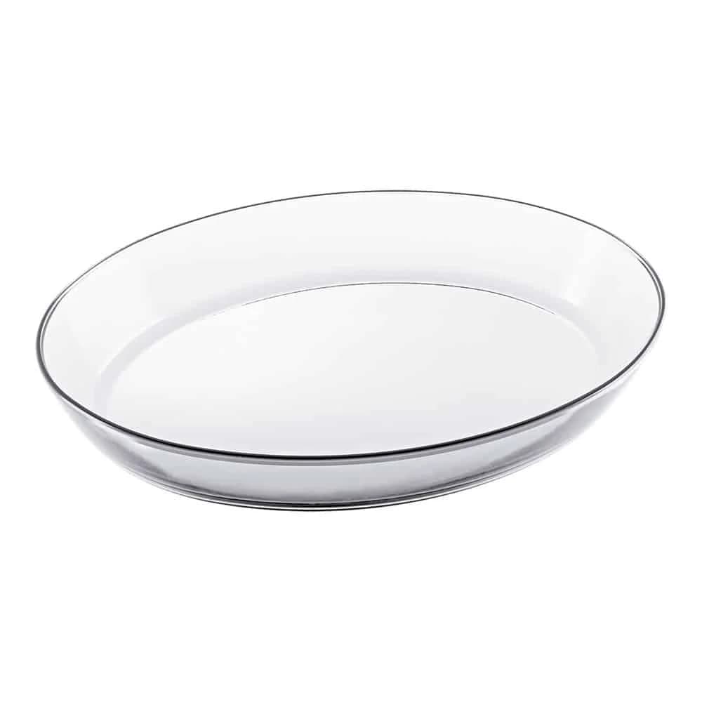 Asadera Vidrio Marinex Oval Clasica 1600 Ml Fuente — imagen 2 de 2