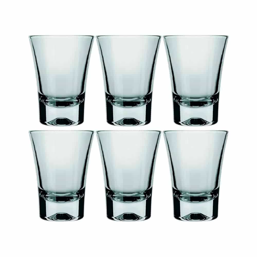 Vaso Vidrio Shot 60 Ml Nadir Ole X6 Unid.