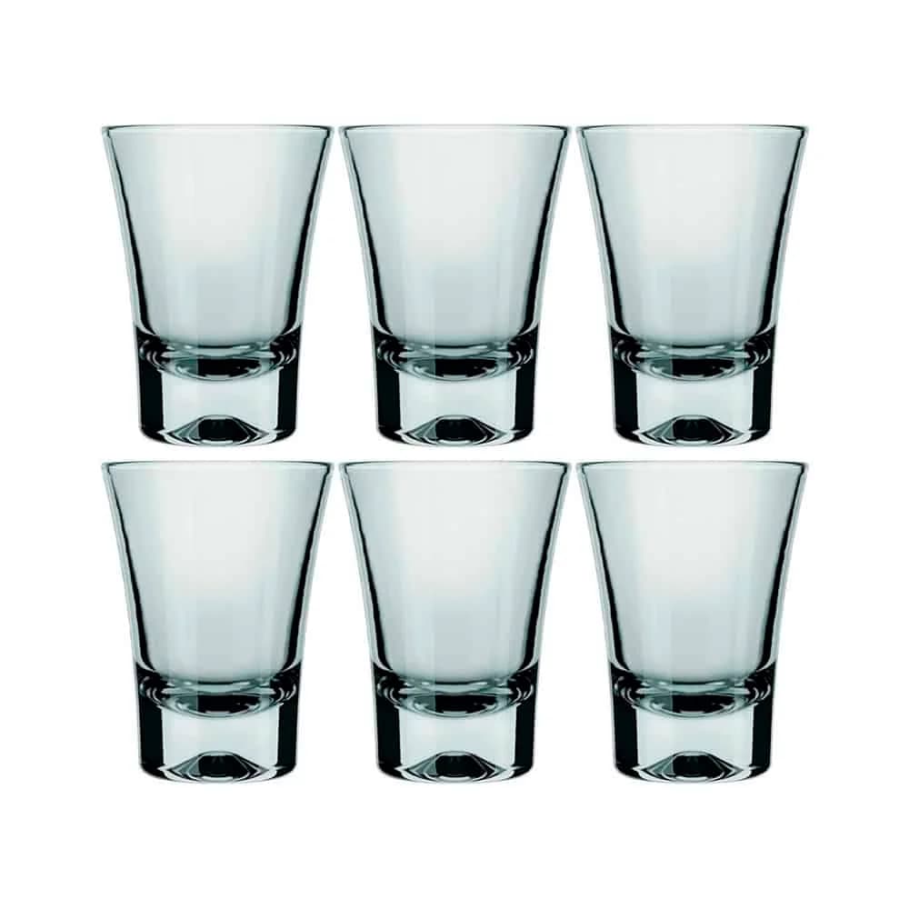 Vaso Vidrio Shot 60 Ml Nadir Ole X6 Unid.