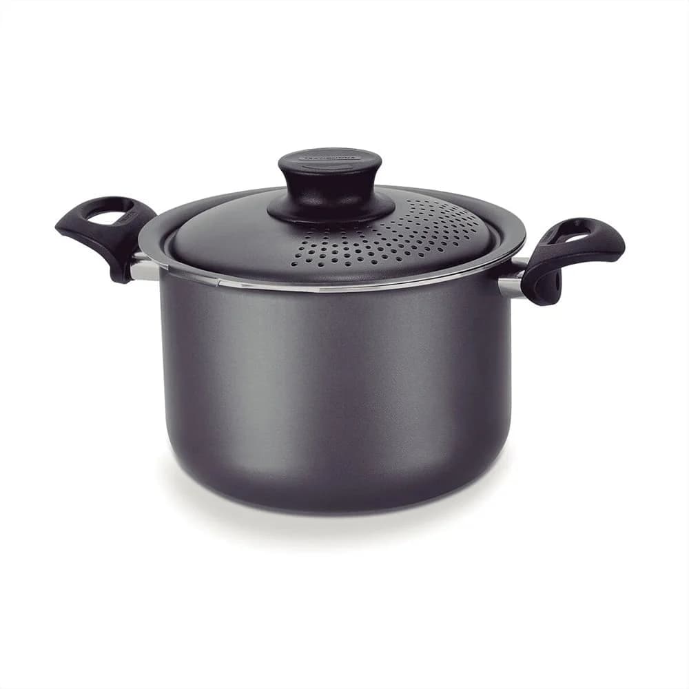 Olla Tramontina Pasta Spaghetti 24 Cm 7.50 Litros Teflon — imagen 2 de 6