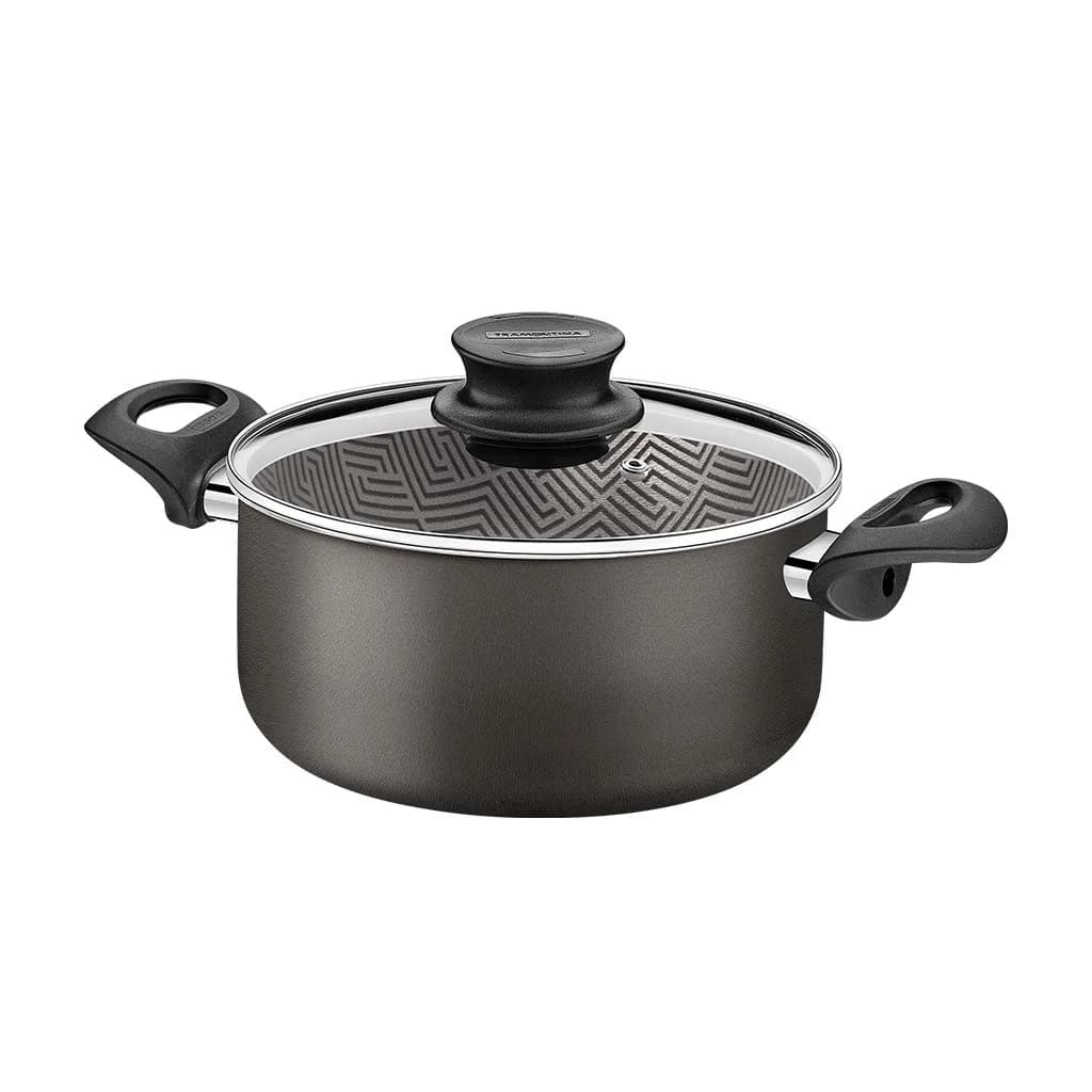 Olla Tramontina Teflon 24 Cm 5 Litros Antiadherente Paris