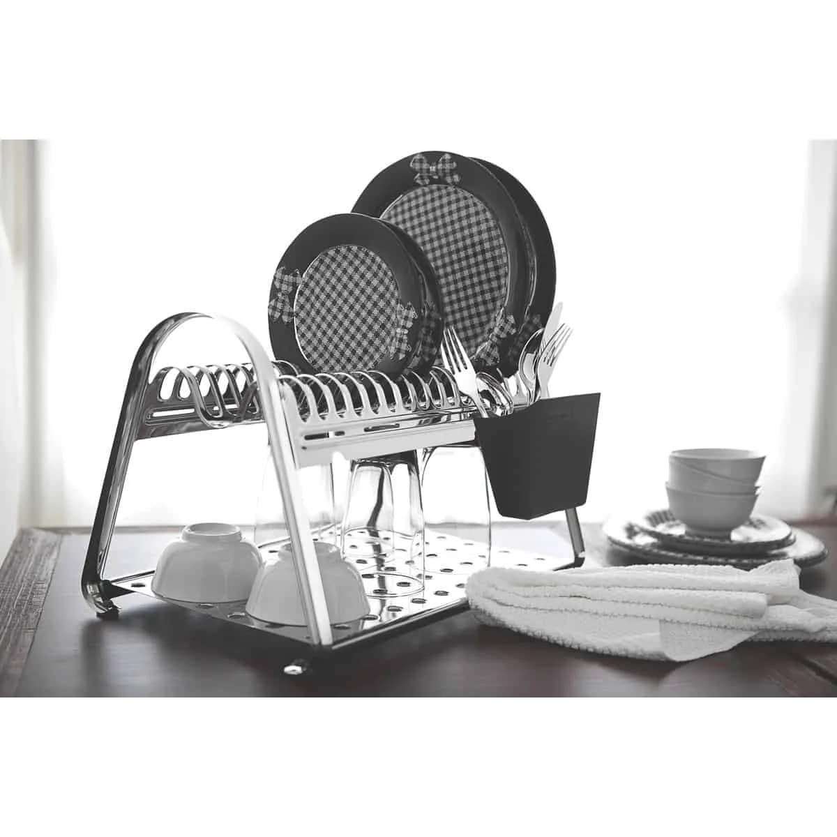 Escurridor Tramontina Vajilla Platos Vasos Cocina — imagen 4 de 8
