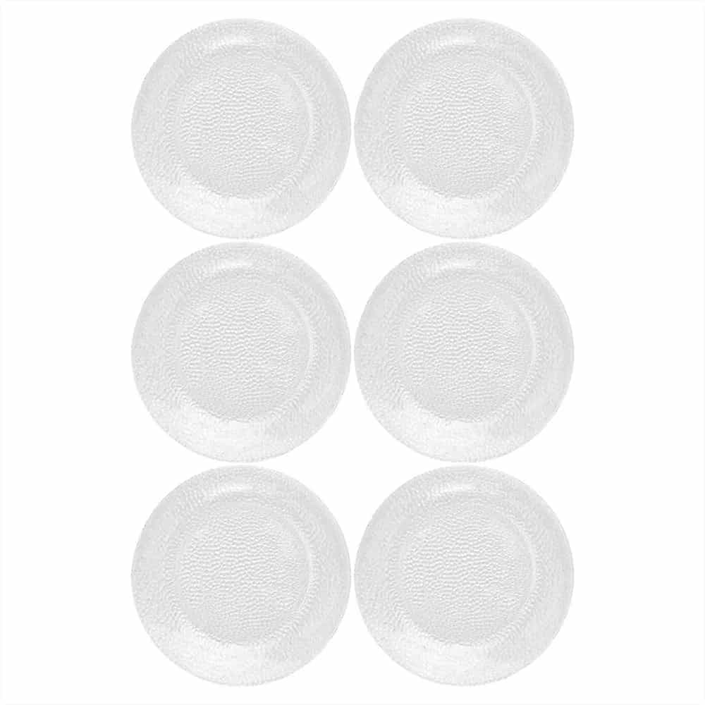 Plato Llano Duralex 23 Cm Acqua X6 Unid.
