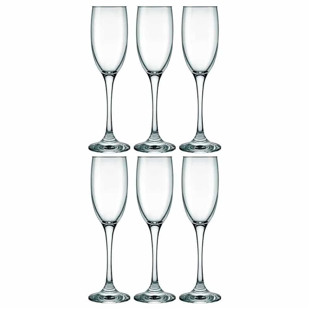 Copa Champagne Nadir 180 Ml Barone X6 Unid.