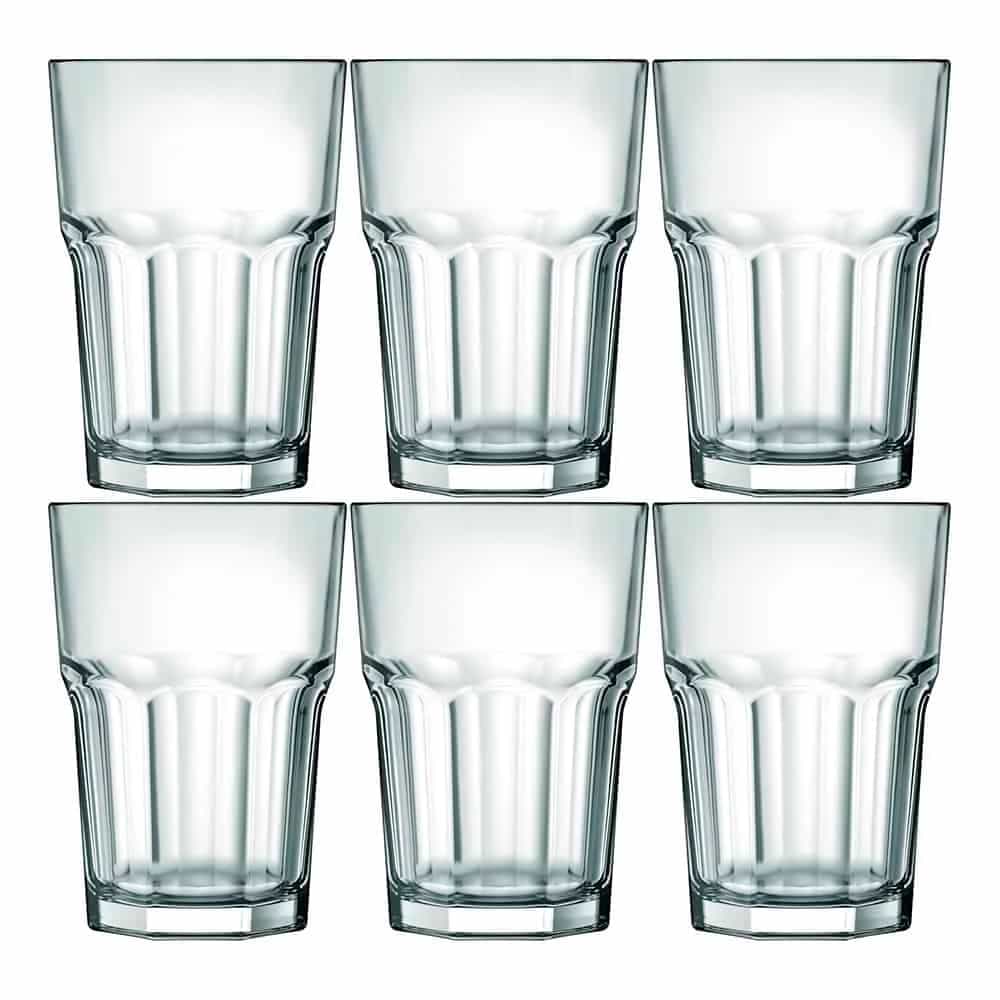 Vaso Refresco Nadir 410 Ml Bristol X6 Unid.