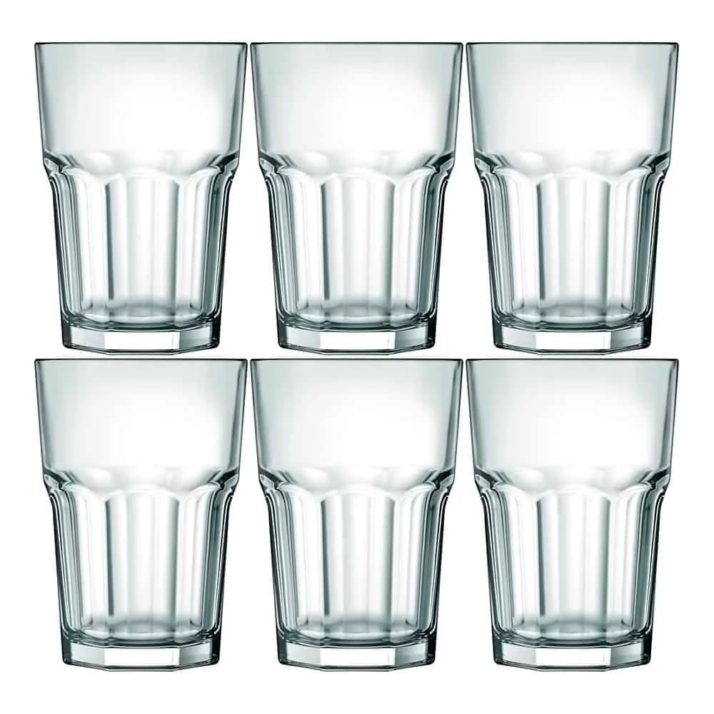 Vaso Refresco Nadir 410 Ml Bristol X6 Unid. — imagen 1 de 1