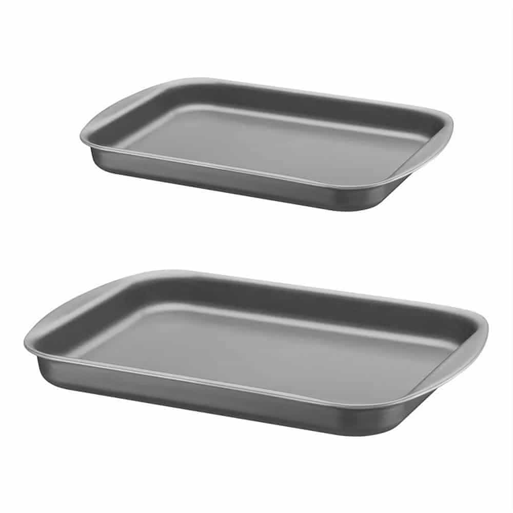 Juego de asaderas Tramontina Brasil antiadherentes 34 y 40 cm 2 piezas