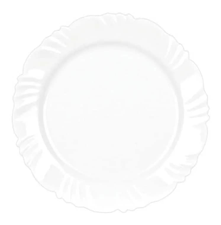 Plato Postre Duralex Opaline Petala 19,5 Cm X6 Unid. — imagen 2 de 2
