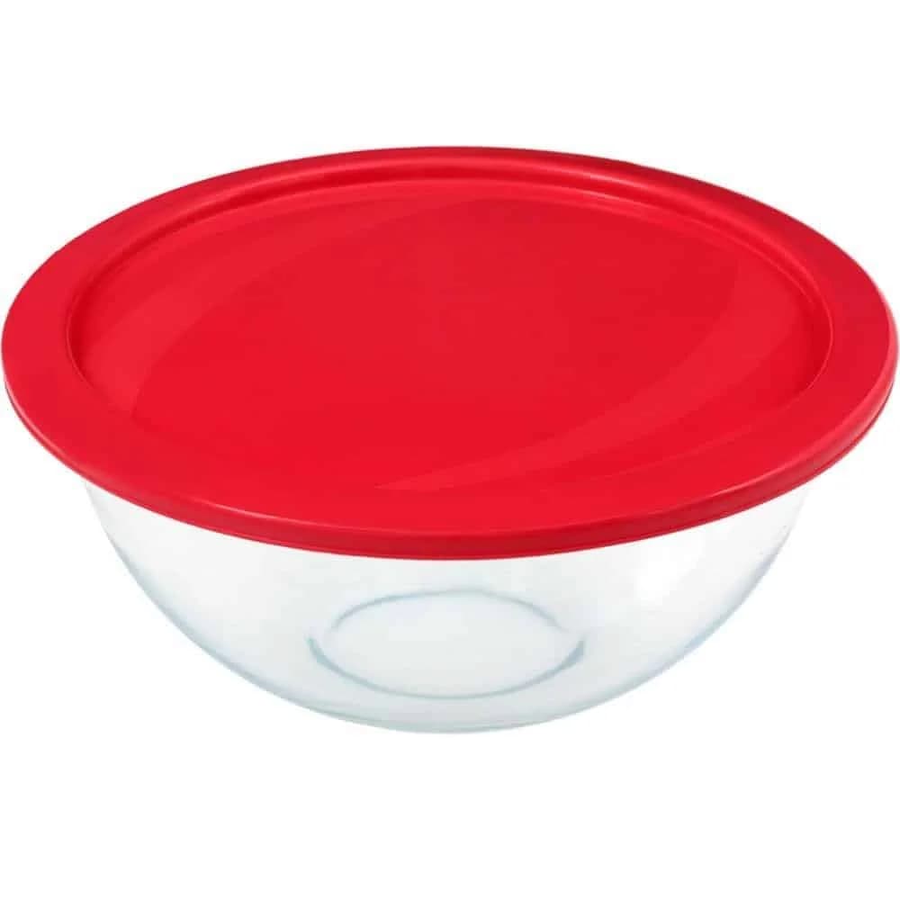 Bowl Vidrio Con Tapa Marinex 1500 Ml — imagen 2 de 3