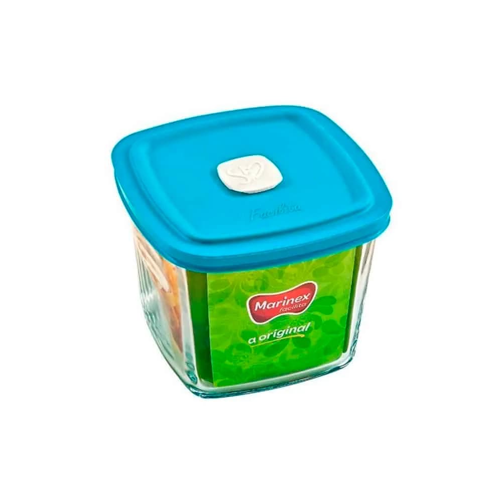 Recipiente Contenedor De Alimentos Vidrio Marinex Alto 1 L — imagen 1 de 2