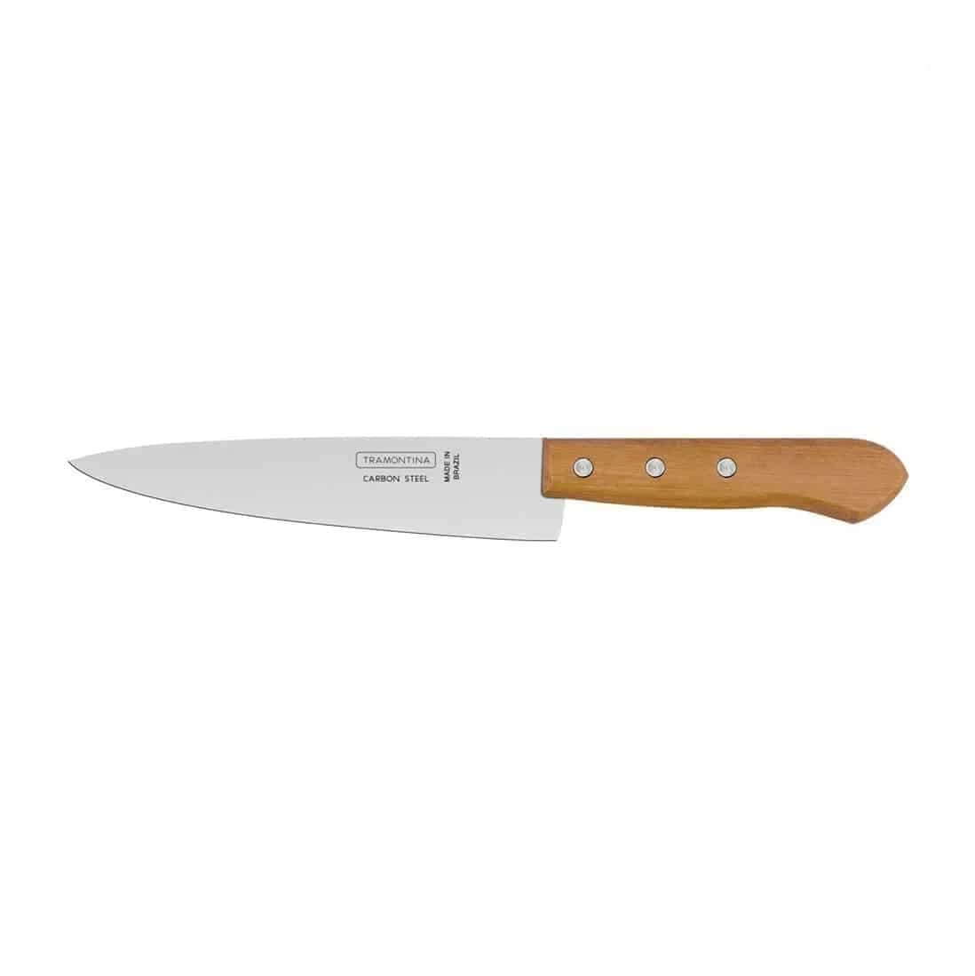 Cuchilla Cocina Tramontina 7 Pulgadas Carbono