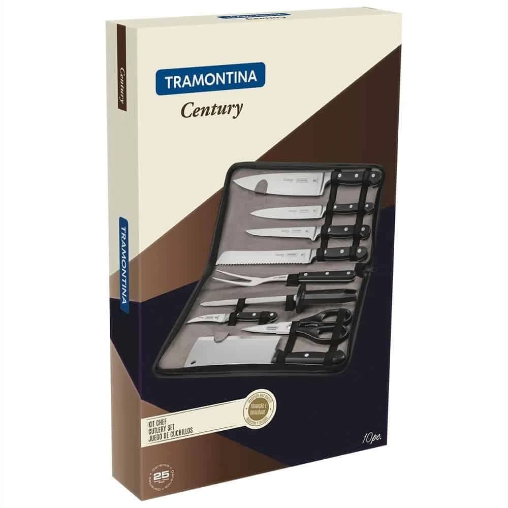 Kit para chef con estuche Tramontina Century 10 piezas — imagen 3 de 4
