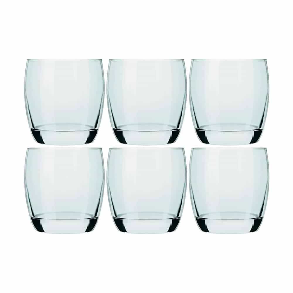 Vaso Vidrio Whisky Nadir 330 Ml Oca X6 Unid.