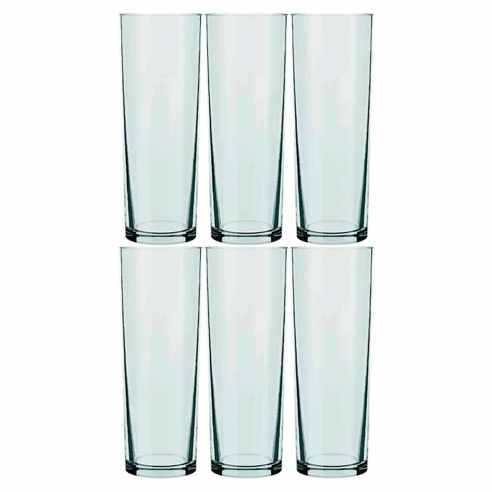 Vaso Tubo Nadir 320 Ml Cylinder X6 Unid.