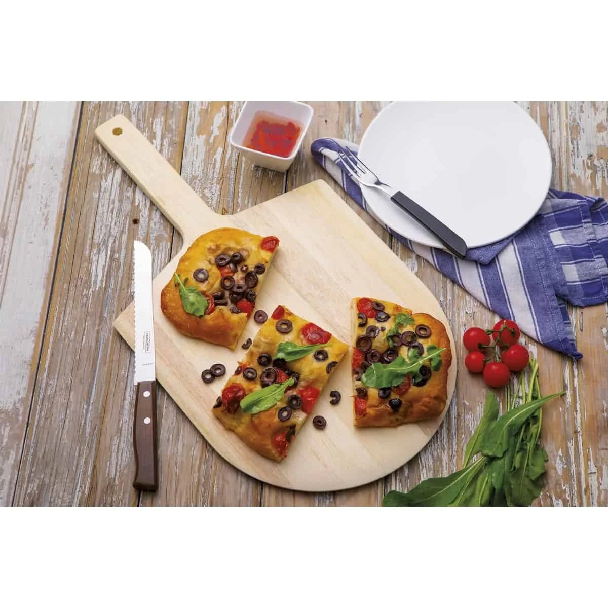 Pala De Pizza Mango Corto Tramontina 55 Cm — imagen 2 de 2