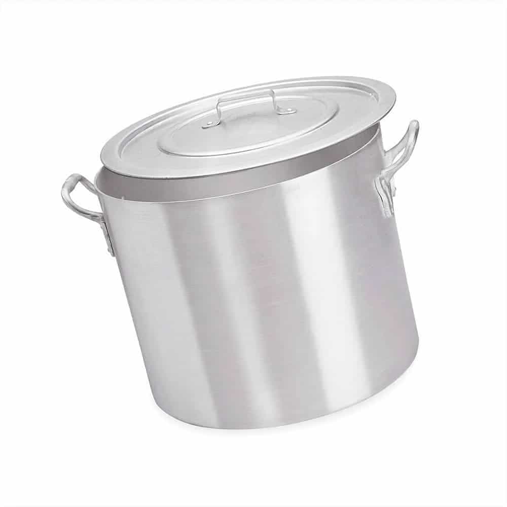 Olla Cacerola Aluminio 30 Cm 19 Lts Gastronomia