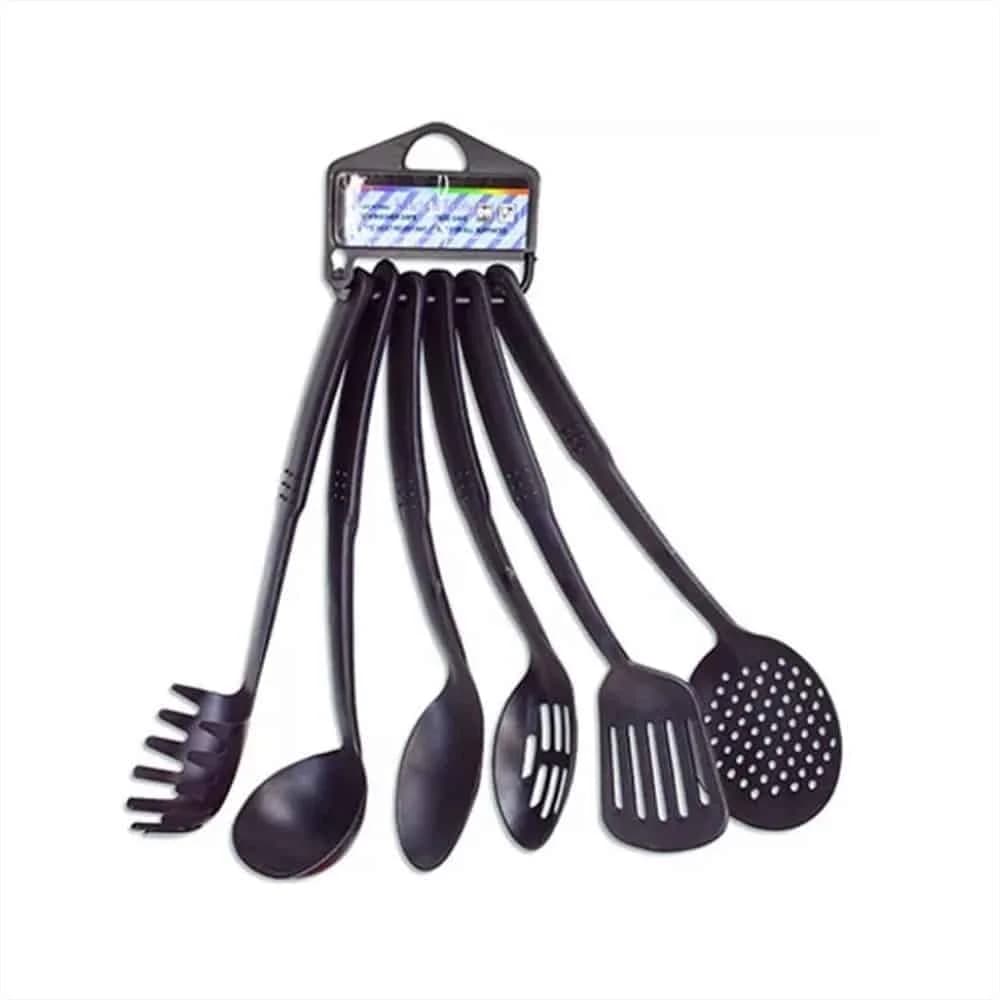 Juego Menage Utensilios 6 Piezas Negro — imagen 1 de 1