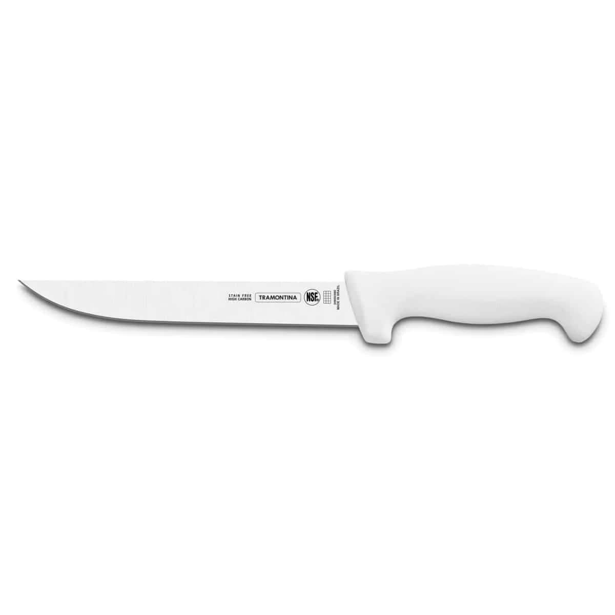 Cuchillo para deshuesar Tramontina Profissional Master de acero inoxidable 7 pulgadas con mango blanco — imagen 1 de 1