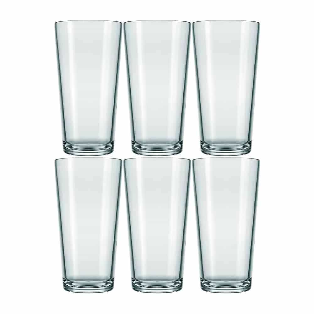 Vaso Vidrio Refresco Nadir 264 Ml Bar X6 Unid.