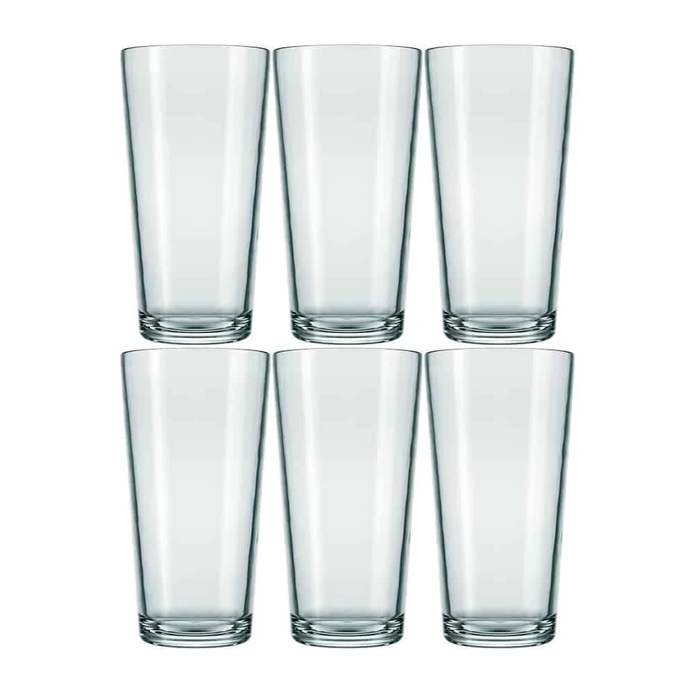 Vaso Vidrio Refresco Nadir 264 Ml Bar X6 Unid.
