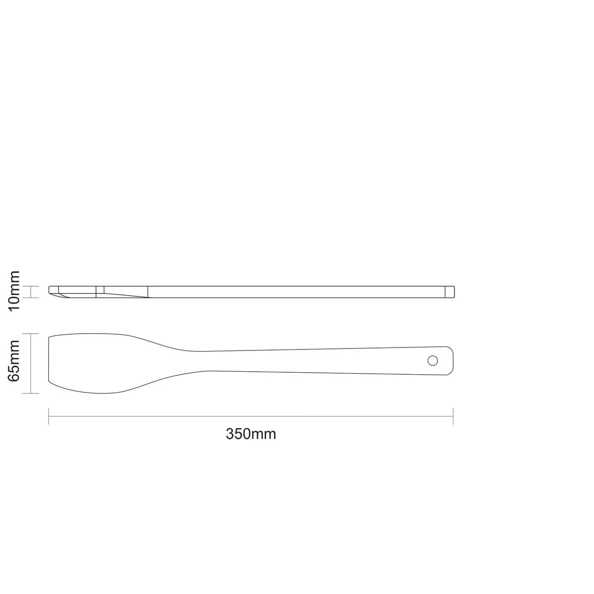 Espátula de bambú Tramontina Utilínea natural 35 cm — imagen 3 de 3
