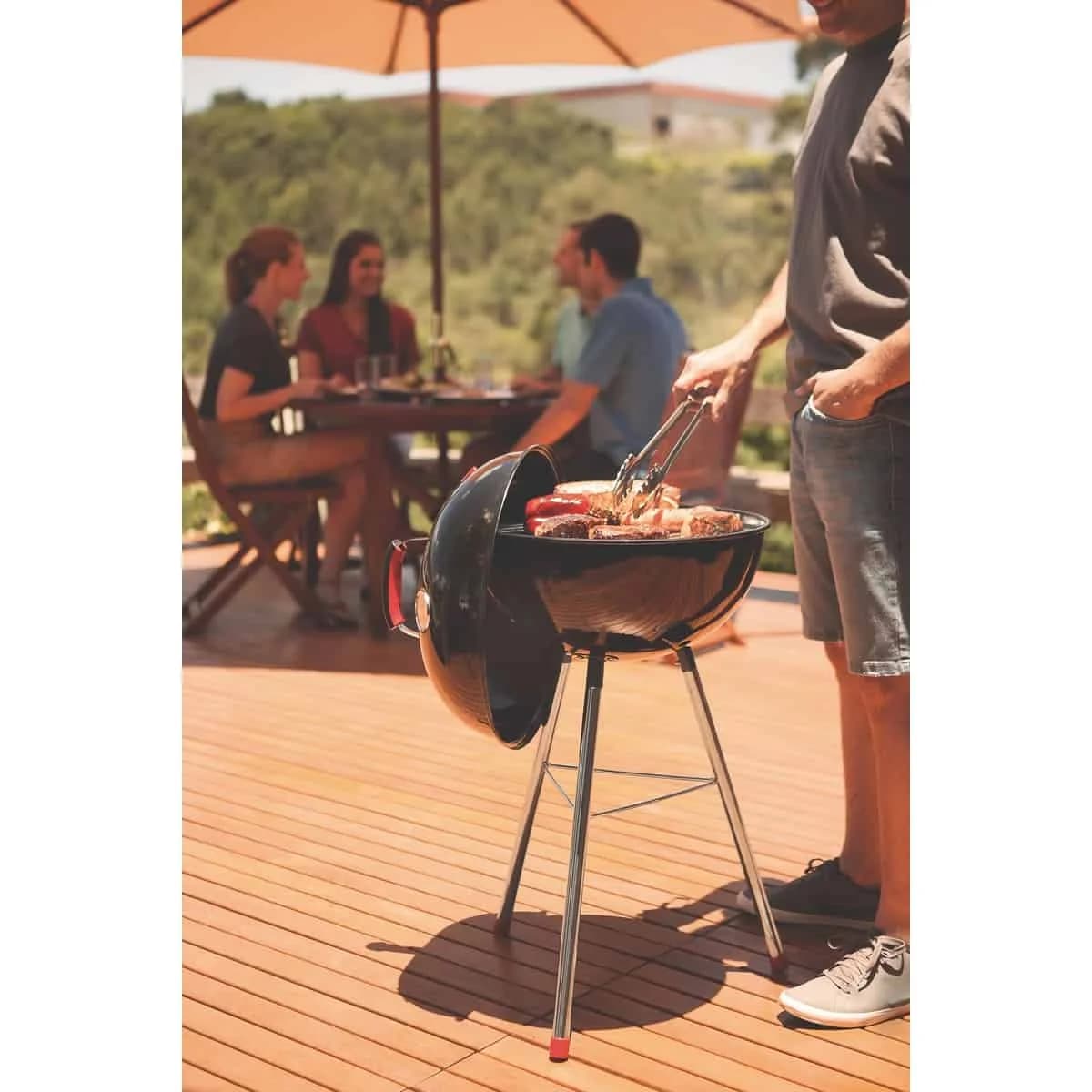 Parrilla Grill Barbacoa Tramontina A Carbon Tcp 450l — imagen 6 de 6