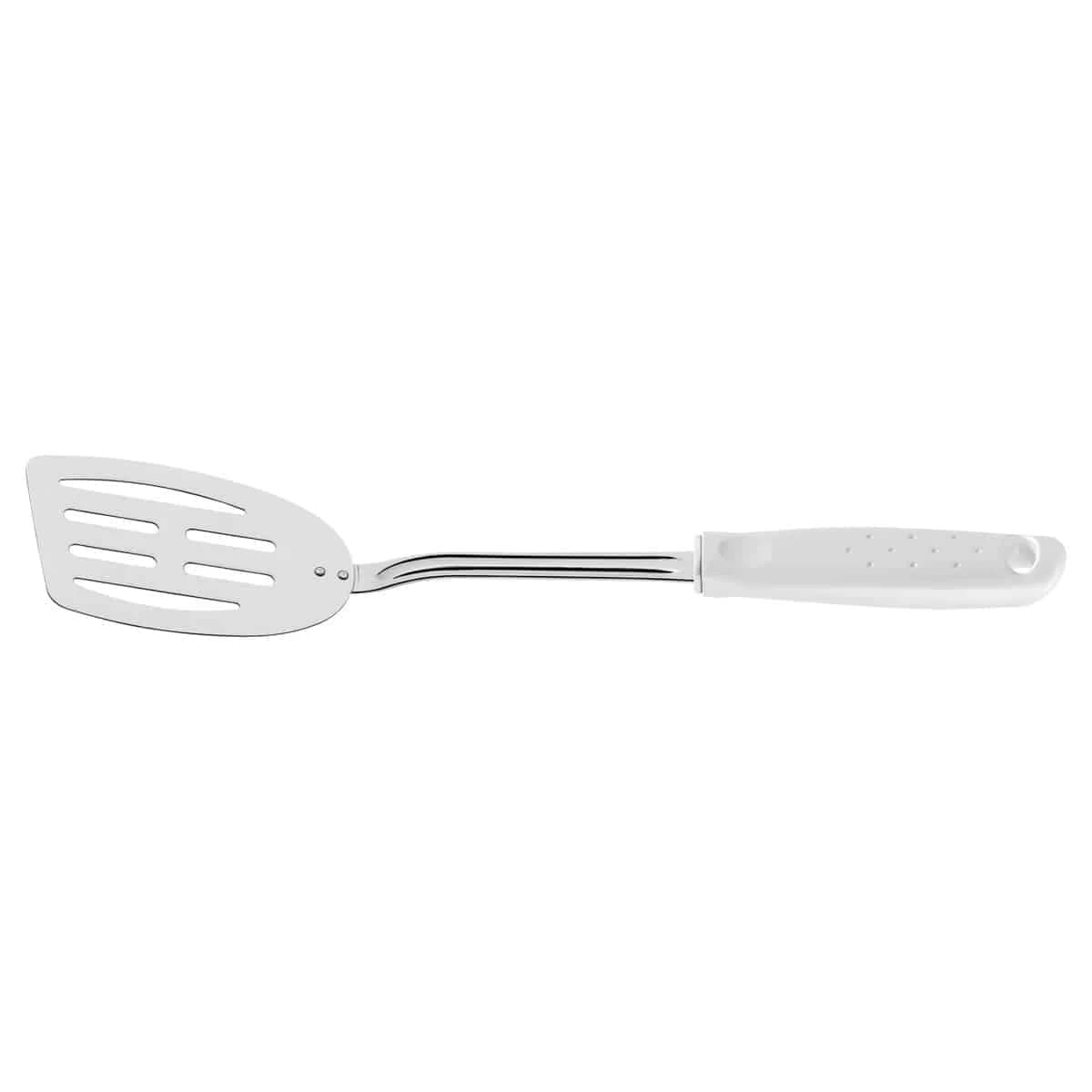 Espátula Tramontina Utilità de acero inoxidable 36.1 cm con mango blanco — imagen 1 de 2