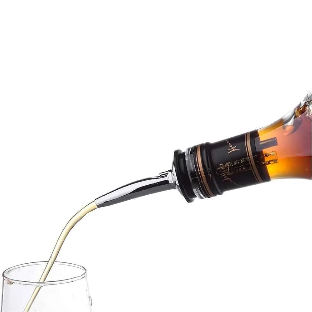 Pico Vertedor Para Botella Barman Aceite Acero Inoxidable — imagen 4 de 4