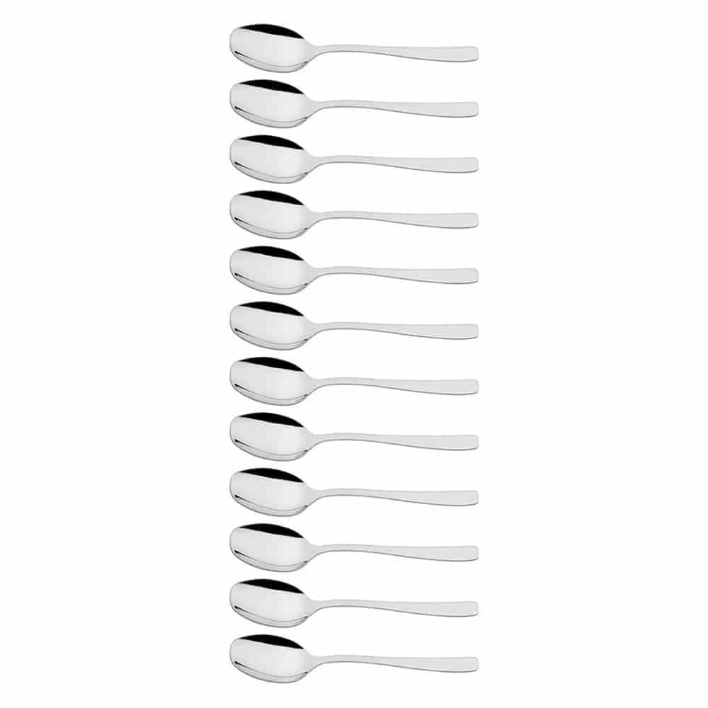 Cucharas de café Tramontina Cosmos de acero inoxidable 11 cm pack de 12 unidades
