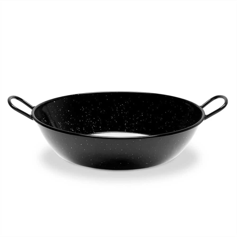 Sarten Wok Acero Esmaltado 24 Cm Vaello Con Asas — imagen 1 de 1