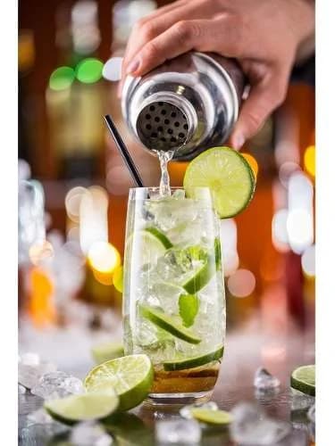 Coctelera Acero Inoxidable Bartender Barman Cocteleria — imagen 2 de 2