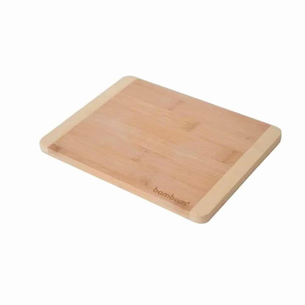 Tabla De Madera Rectangular Bambu 20 X 15 Cm Edena