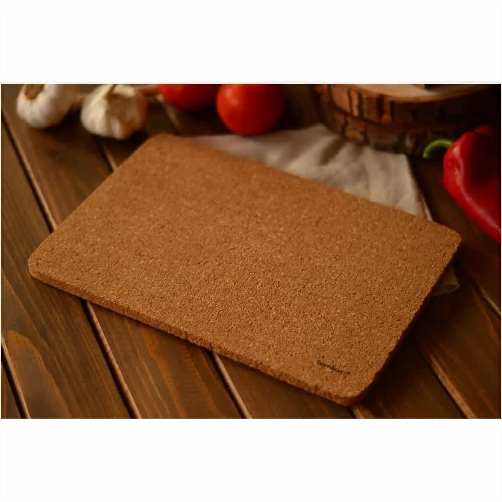 Tabla De Corcho Bambum Madera Rectangular 30 X 20 Cm — imagen 3 de 3