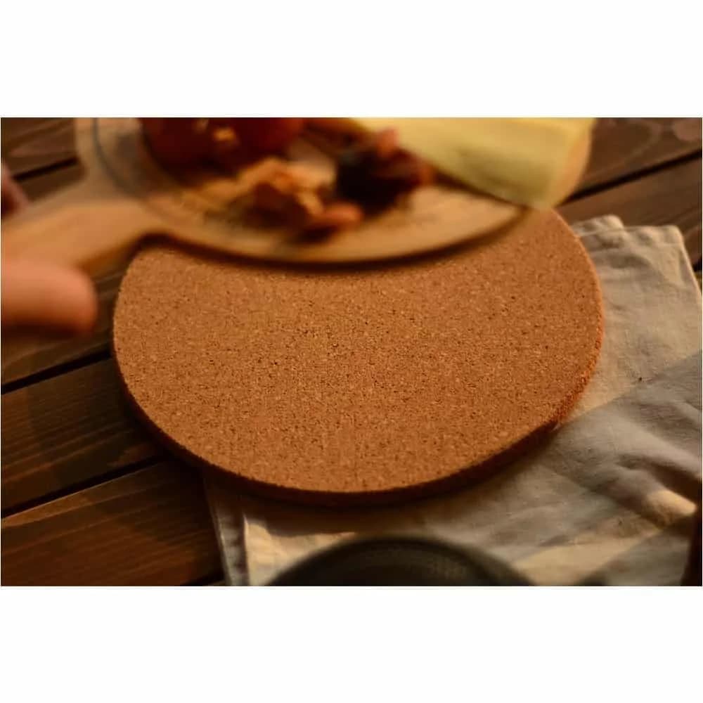 Tabla De Corcho Bambu Madera Redonda 23 X 1 Cm Bambum — imagen 2 de 3