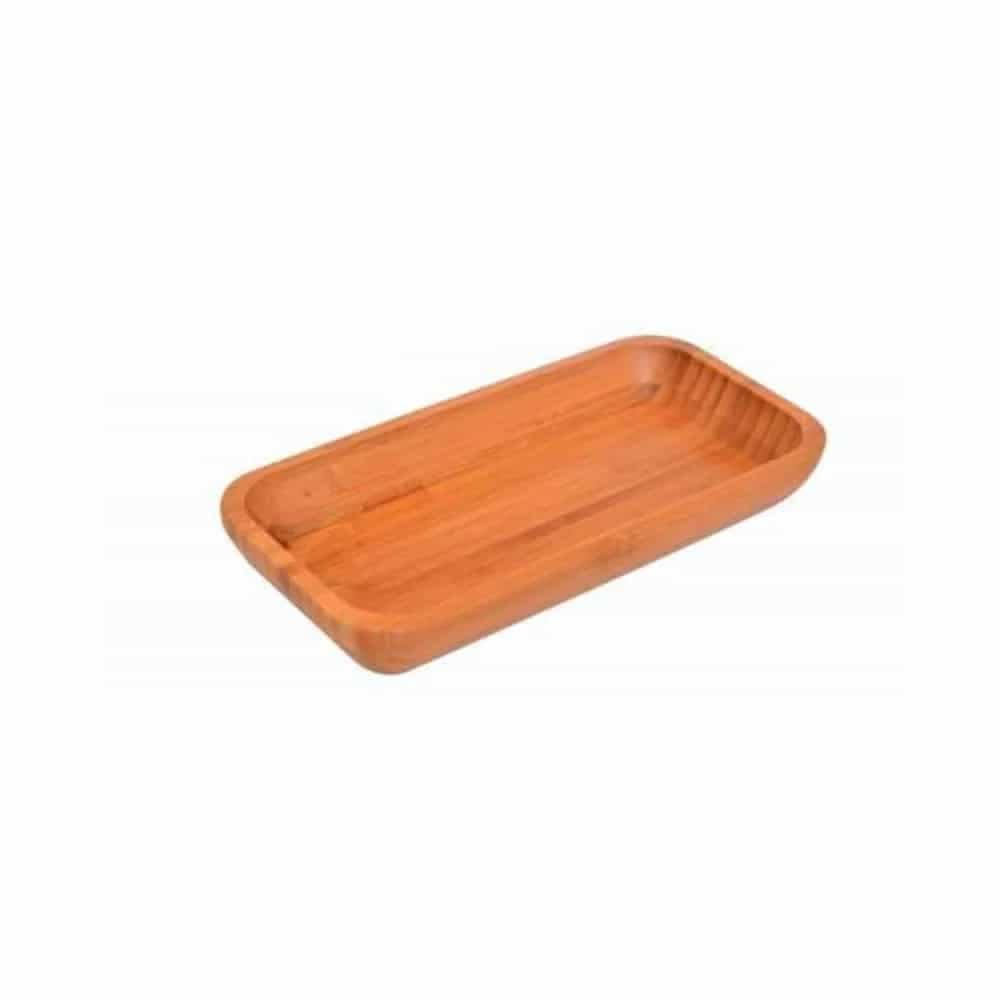 Bowl De Bambu Rectangular 25 X 12,7 Cm Bambum