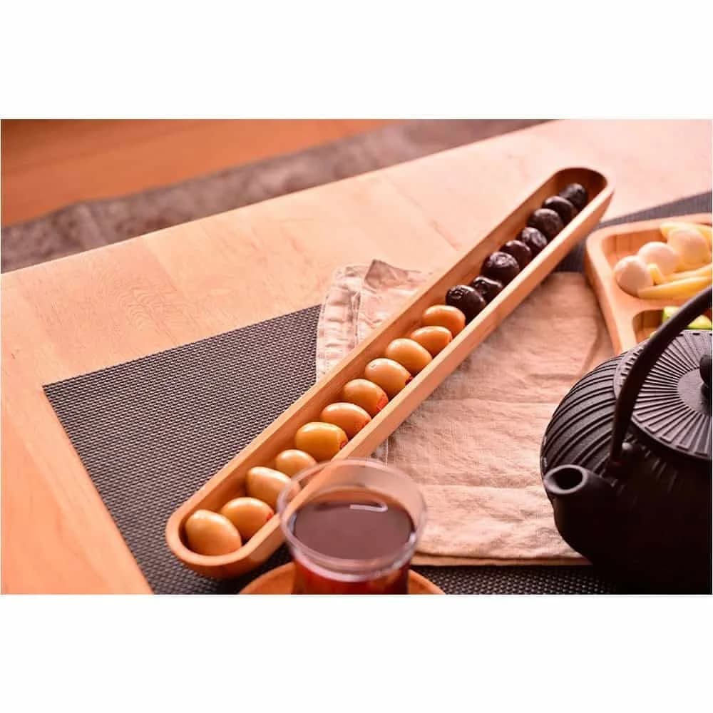 Plato De Bambu Copetinero 40 Cm Bambum Luiz — imagen 2 de 4