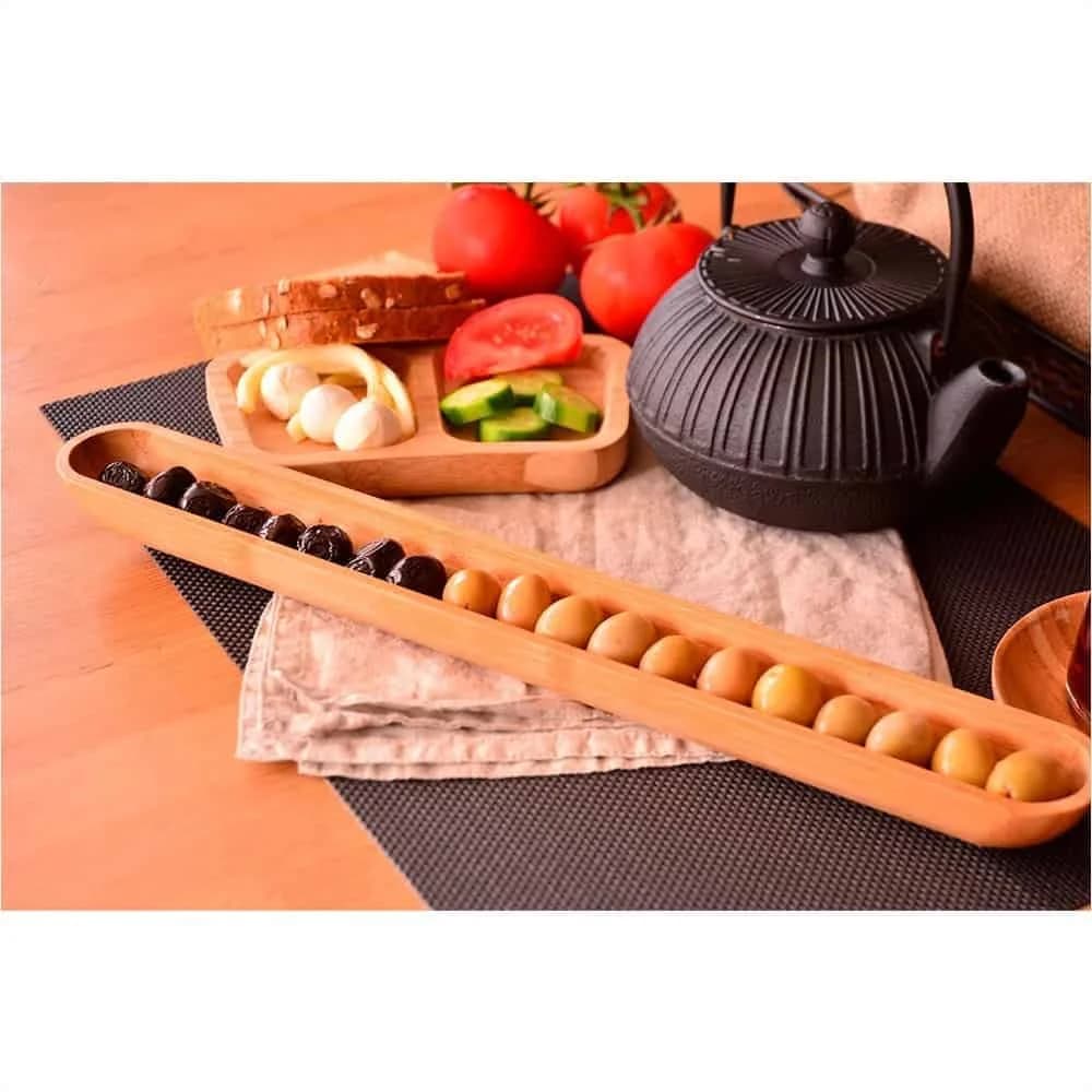 Plato De Bambu Copetinero 40 Cm Bambum Luiz — imagen 3 de 4