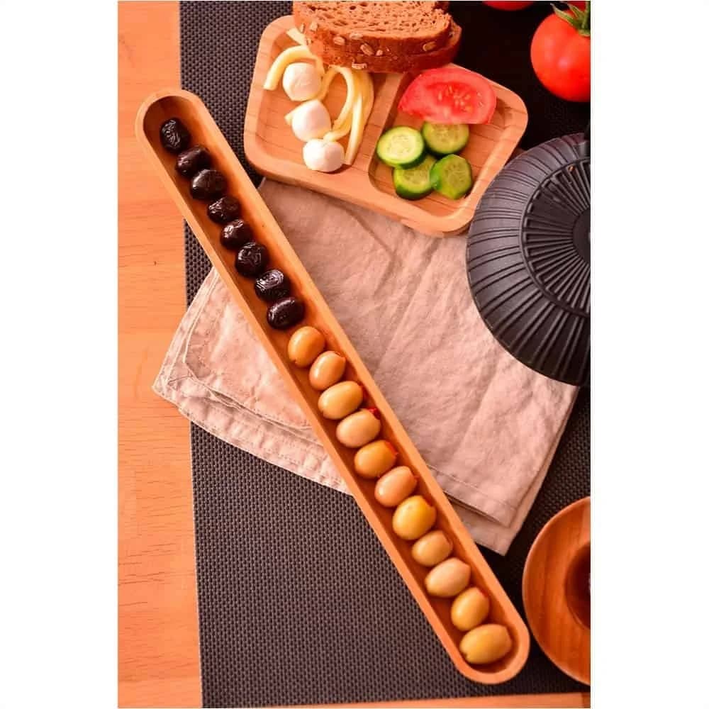 Plato De Bambu Copetinero 40 Cm Bambum Luiz — imagen 4 de 4