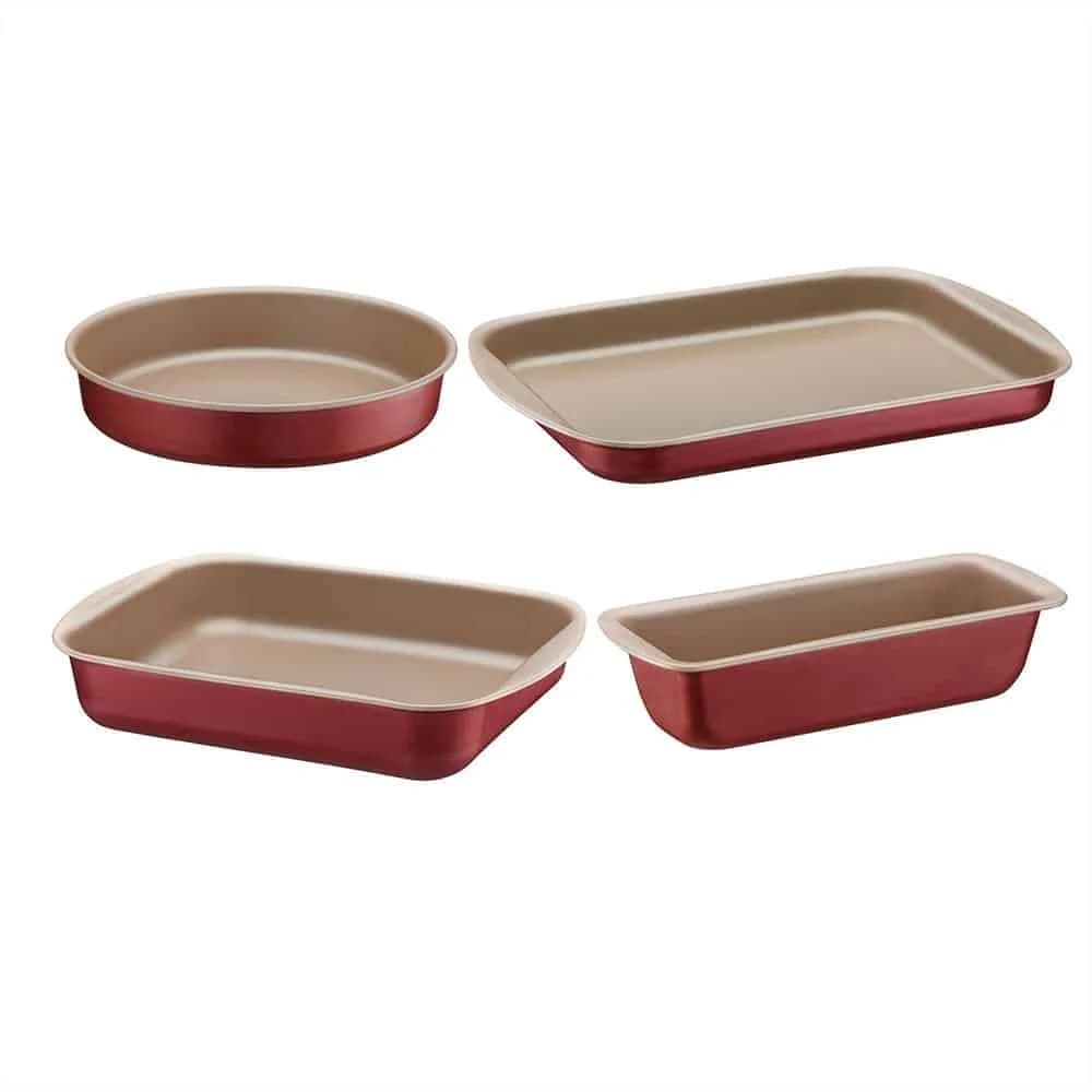 Set Asaderas Tramontina Teflon Antiadherente 4 Piezas — imagen 2 de 2