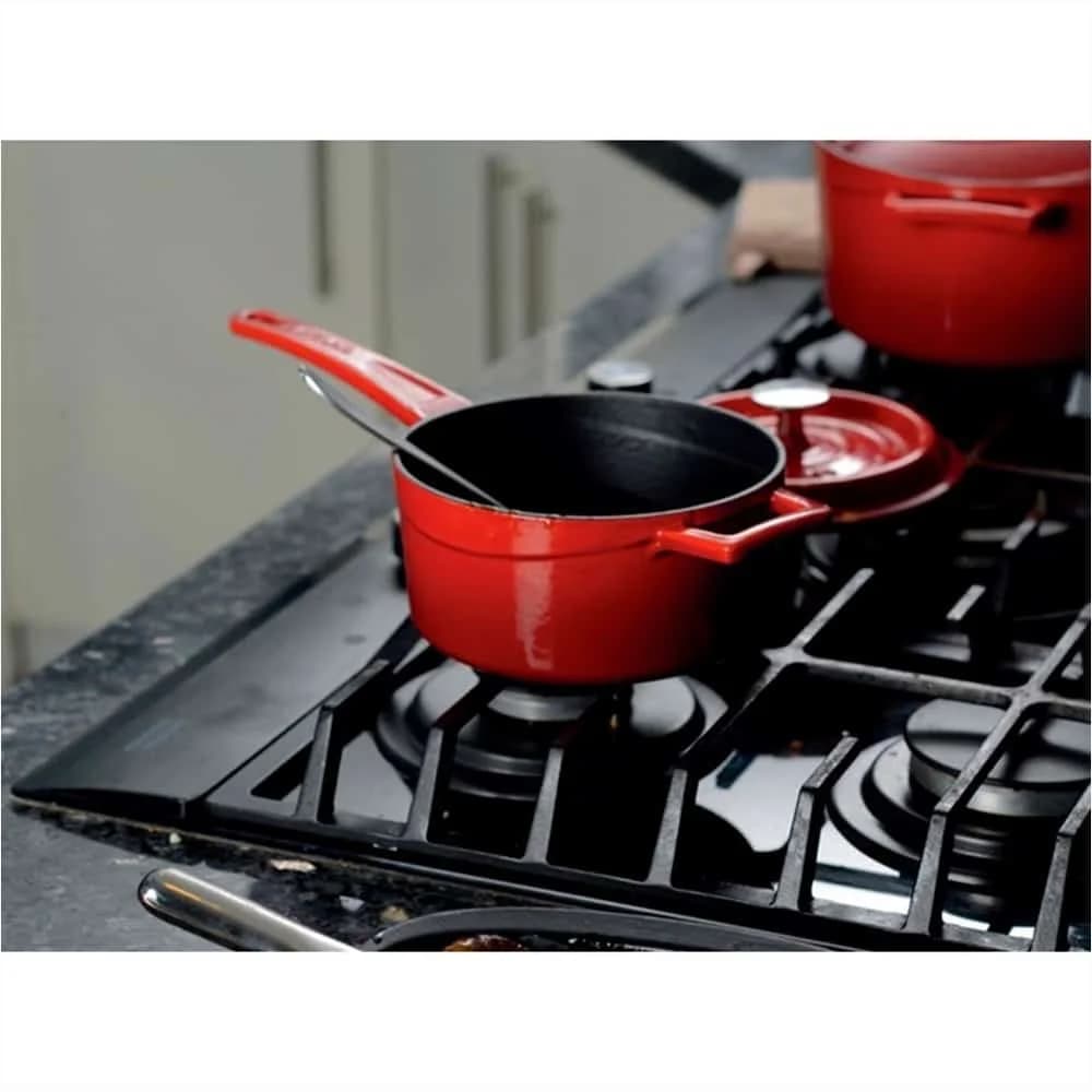 Cacerola Olla Lava Hierro Fundido Esmaltado Con Mango 16 Cm — imagen 4 de 4