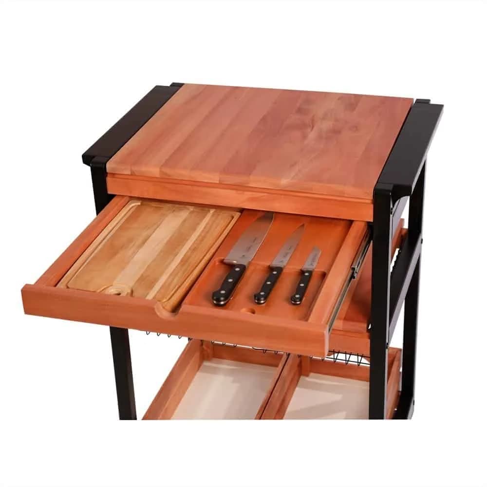 Organizador De Cocina Carro Auxiliar Parrilla Tramontina — imagen 3 de 7