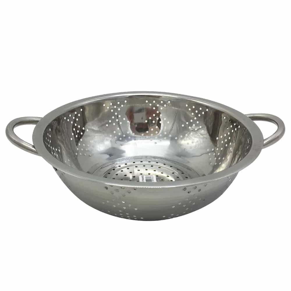 Colador De Pasta Acero Inoxidable 24 Cm Grupo Dos