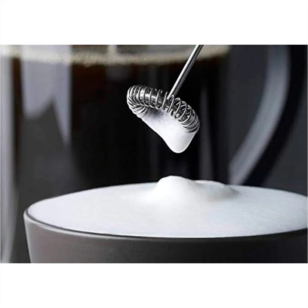 Batidor De Leche Capuccino Cafe Creador De Espuma Electrico — imagen 4 de 5