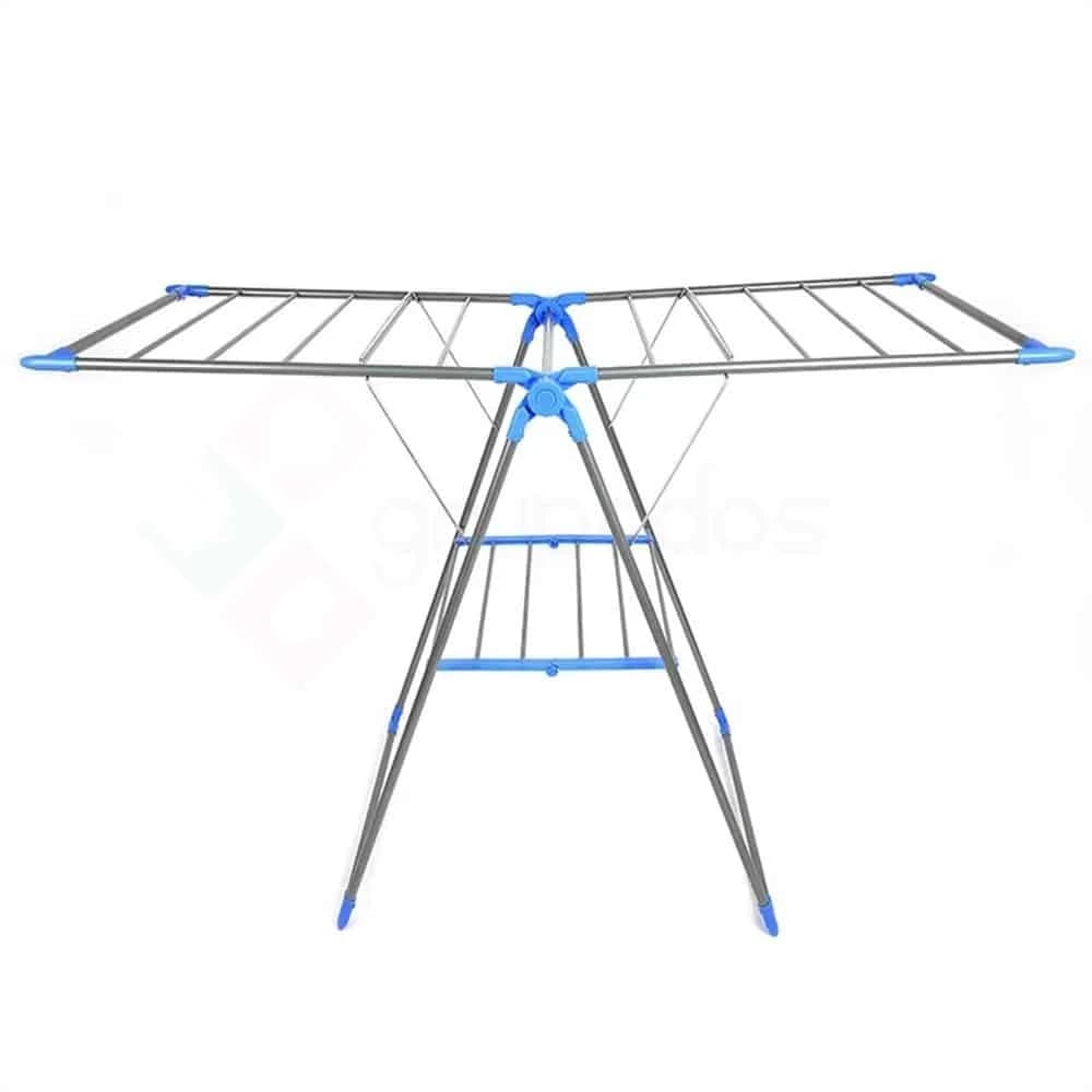 Tendedero Para Ropa De Pie Plegable Tender Acero Inoxidable — imagen 3 de 6
