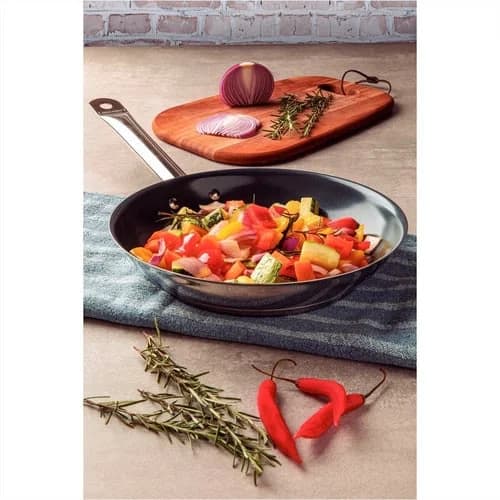 Sarten Tramontina Acero Inoxidable Induccion 26 Cm Ceramico — imagen 6 de 6