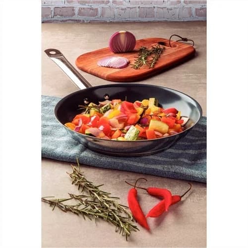 Sarten Tramontina Acero Inoxidable Induccion 20 Cm Ceramico — imagen 6 de 8