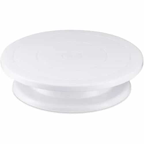 Plato Giratorio Con Pie Para Tortas Reposteria 28 Cm